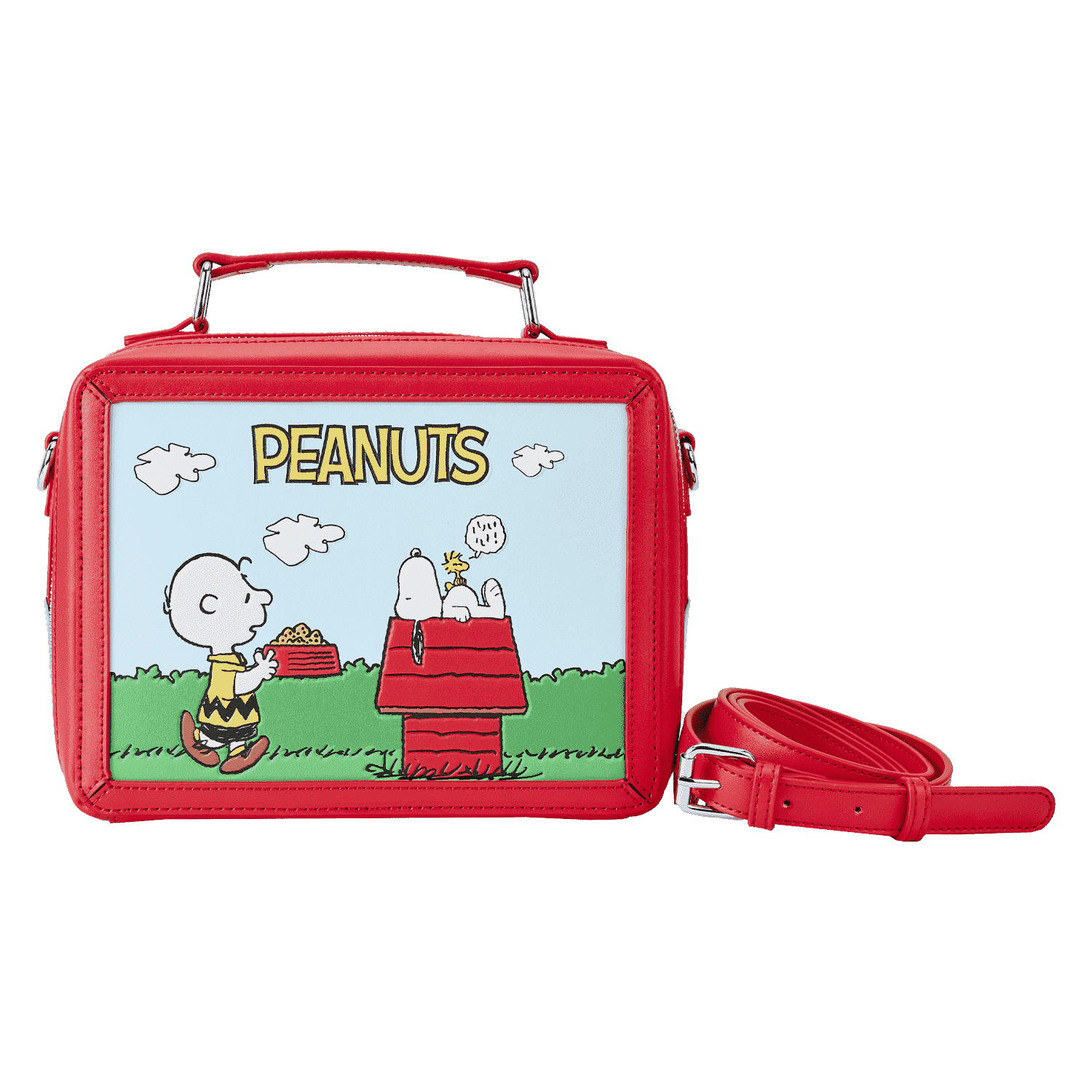 LF Peanuts Charlie Brown Lunchbox Crossbody